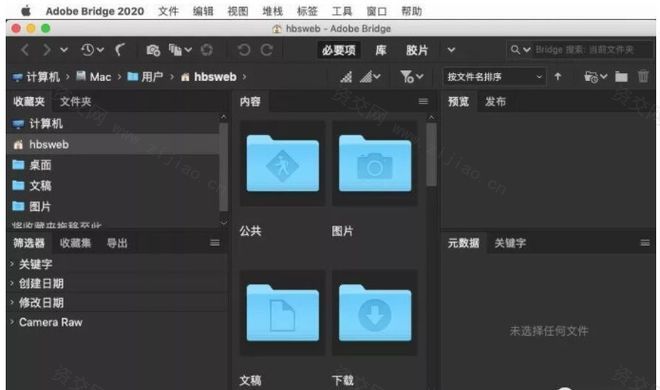 Adobe Bridge BR 2020 For Mac软件免费下载