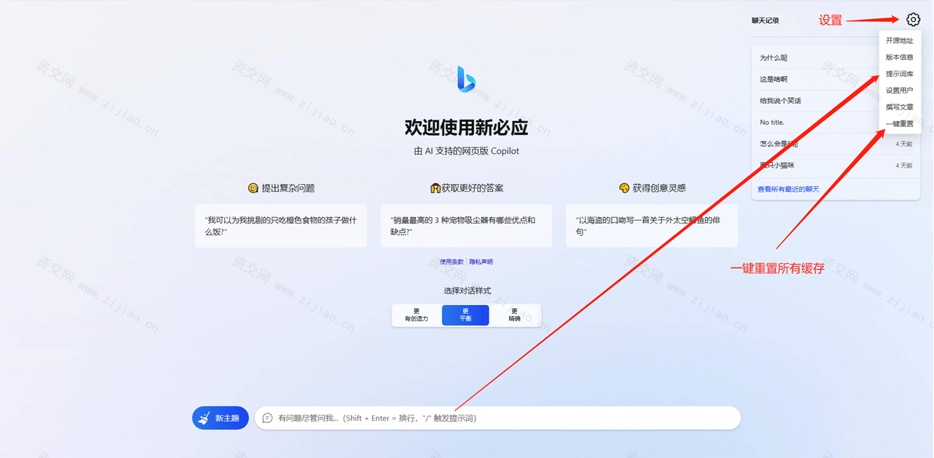 go-proxy-bing基于New Bing的开源Bing AI源码，无需登录即可畅聊