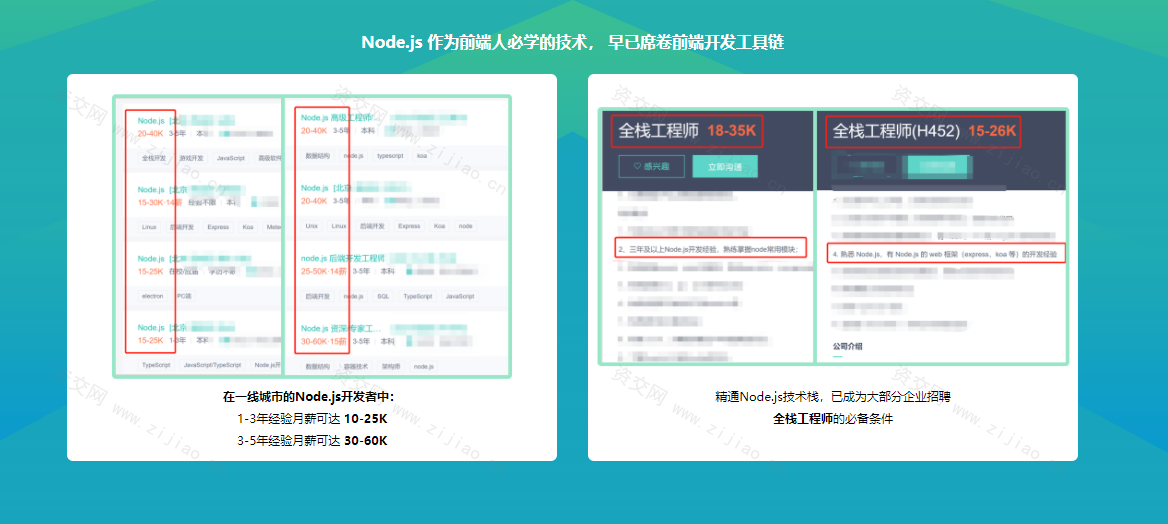 Node.js工程师养成计划课程_完结