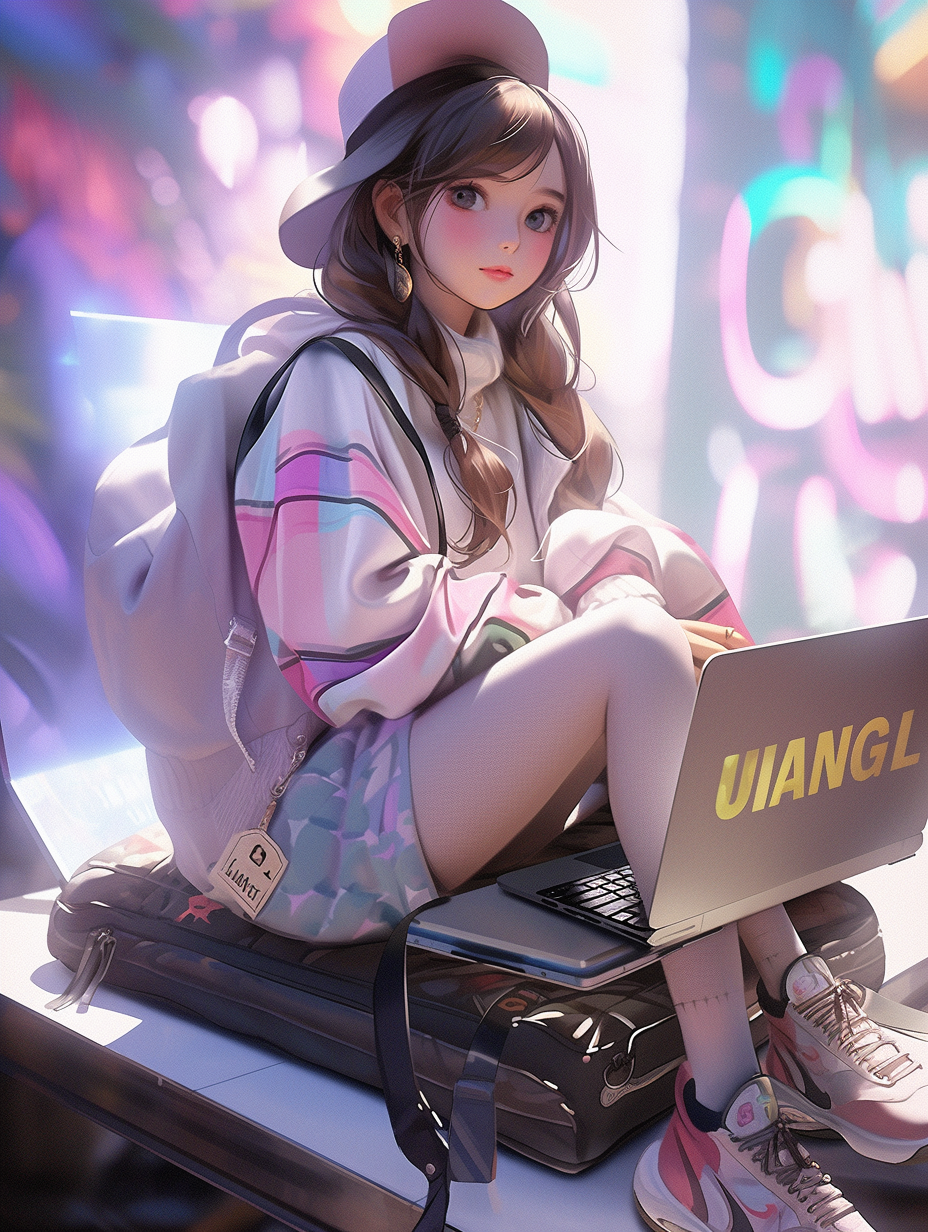 AI绘画3d美女照片免费下载