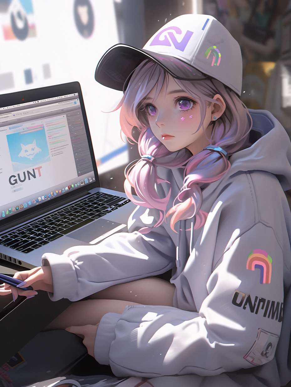 AI绘画3d女孩照片免费下载