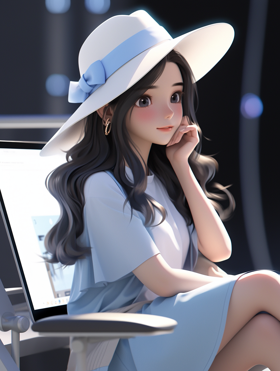 3D互联网工作者图片免费下载