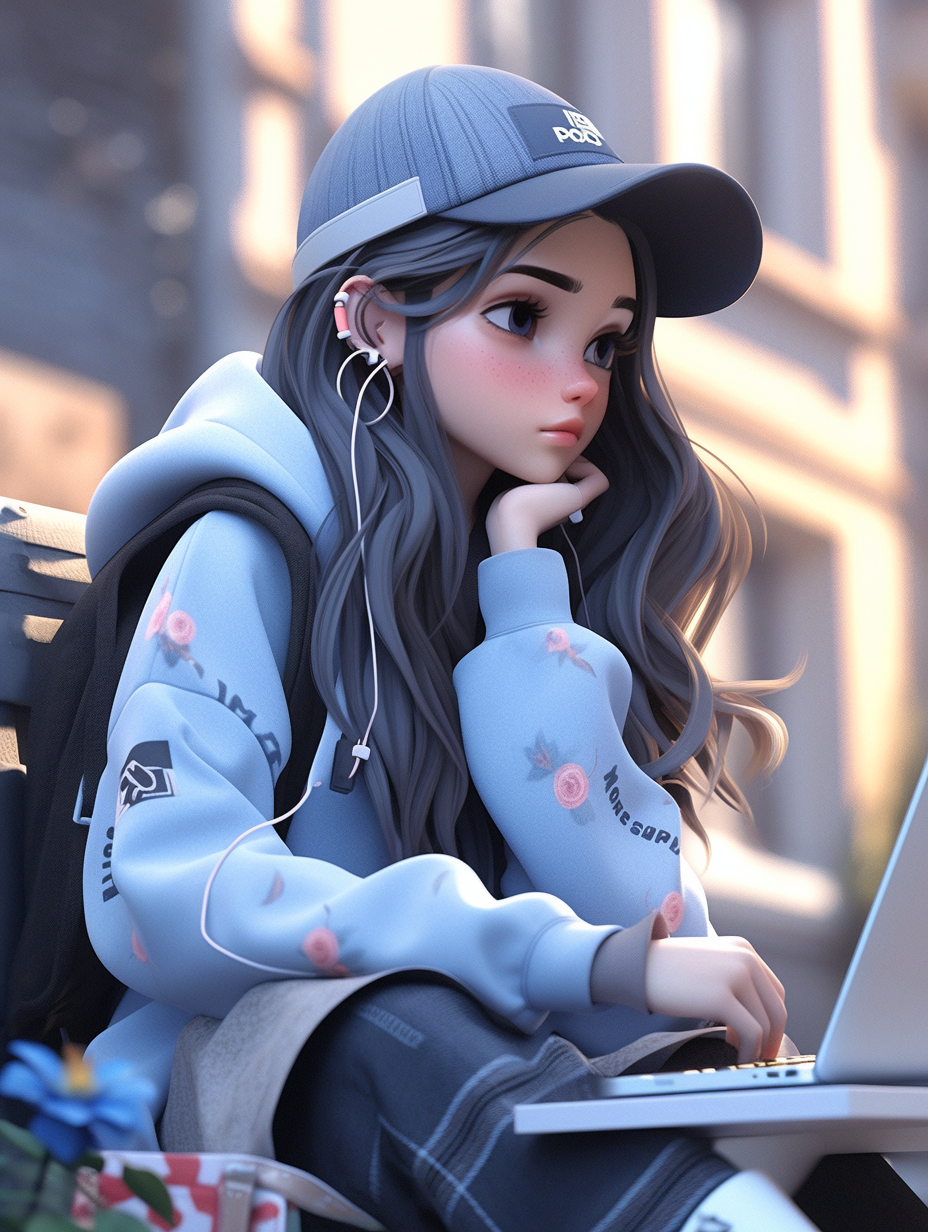 3D人物海报图片免费下载
