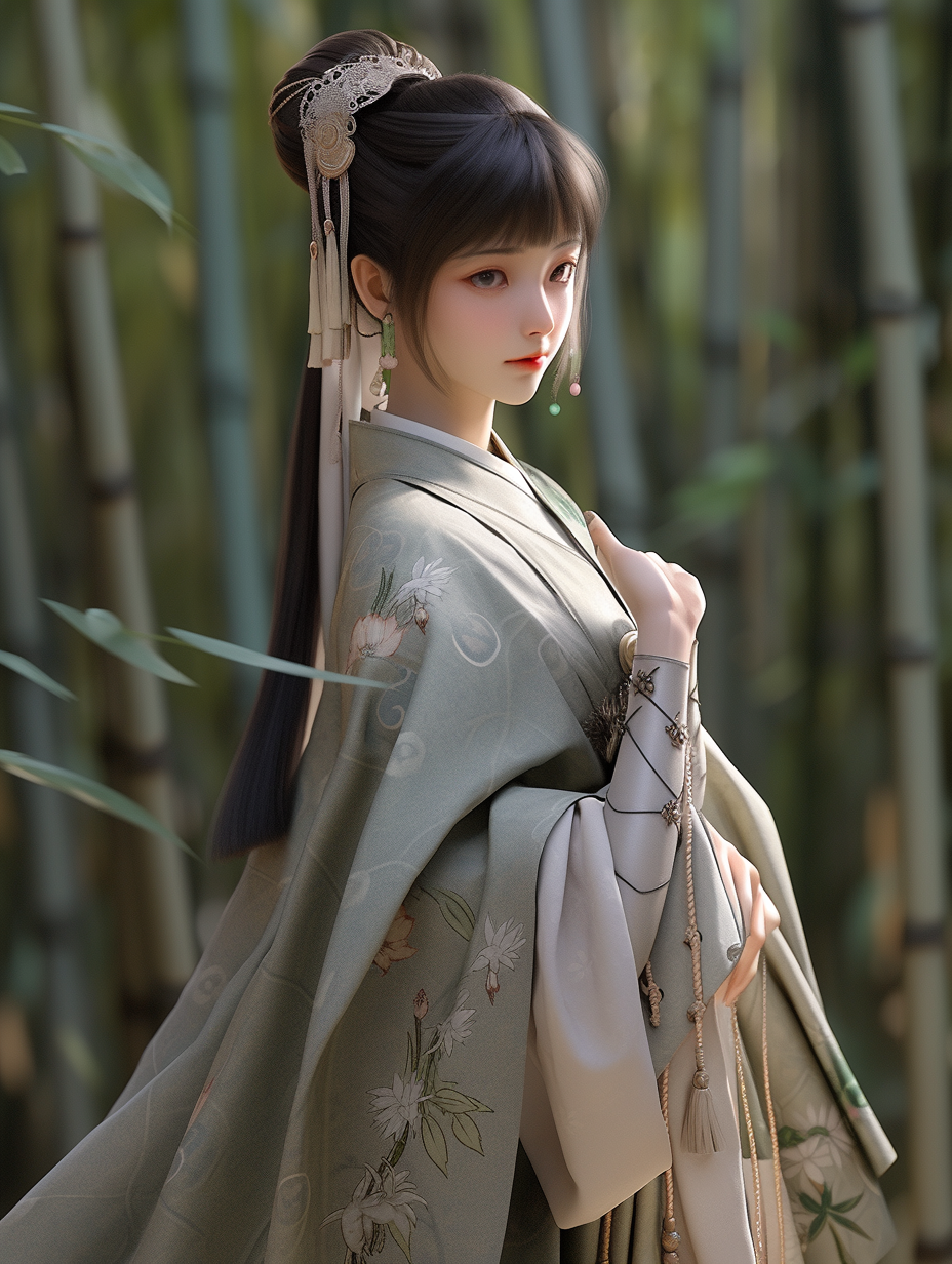 古风女孩手机壁纸图片下载