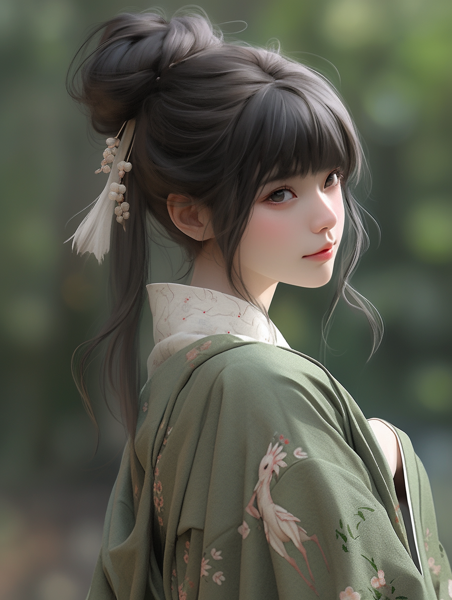 汉服女孩图片免费下载