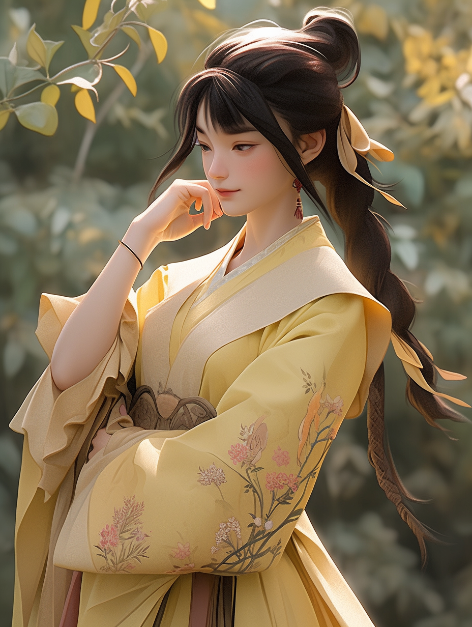 古风女孩手机壁纸图片下载