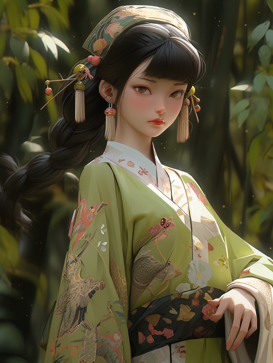 3d古风美人图片免费下载