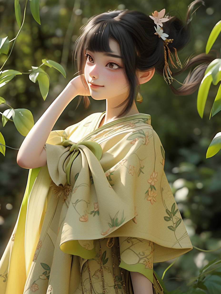 汉服女孩图片免费下载