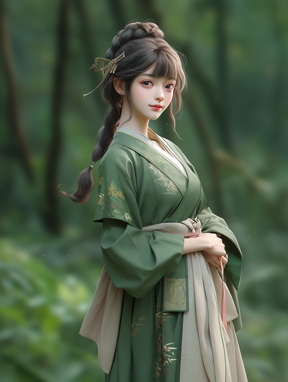 3d古风美人图片免费下载