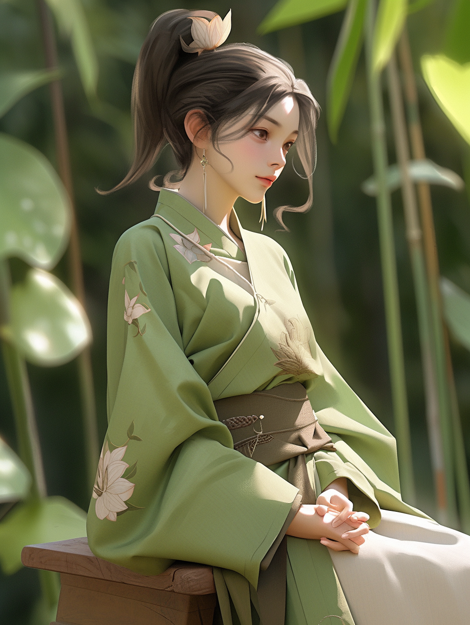 3d古风美人图片免费下载