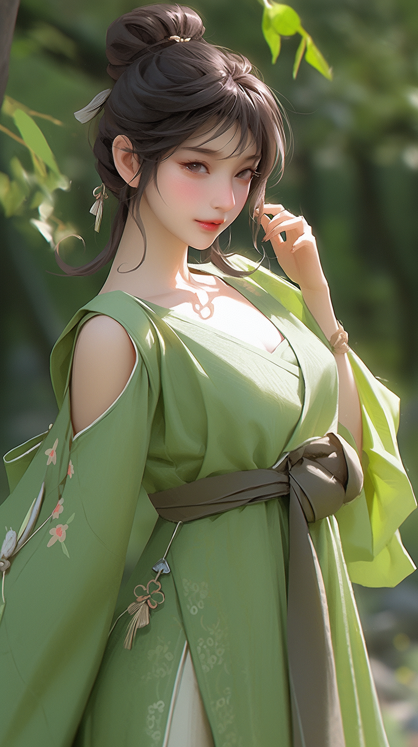 3d古风美人图片免费下载