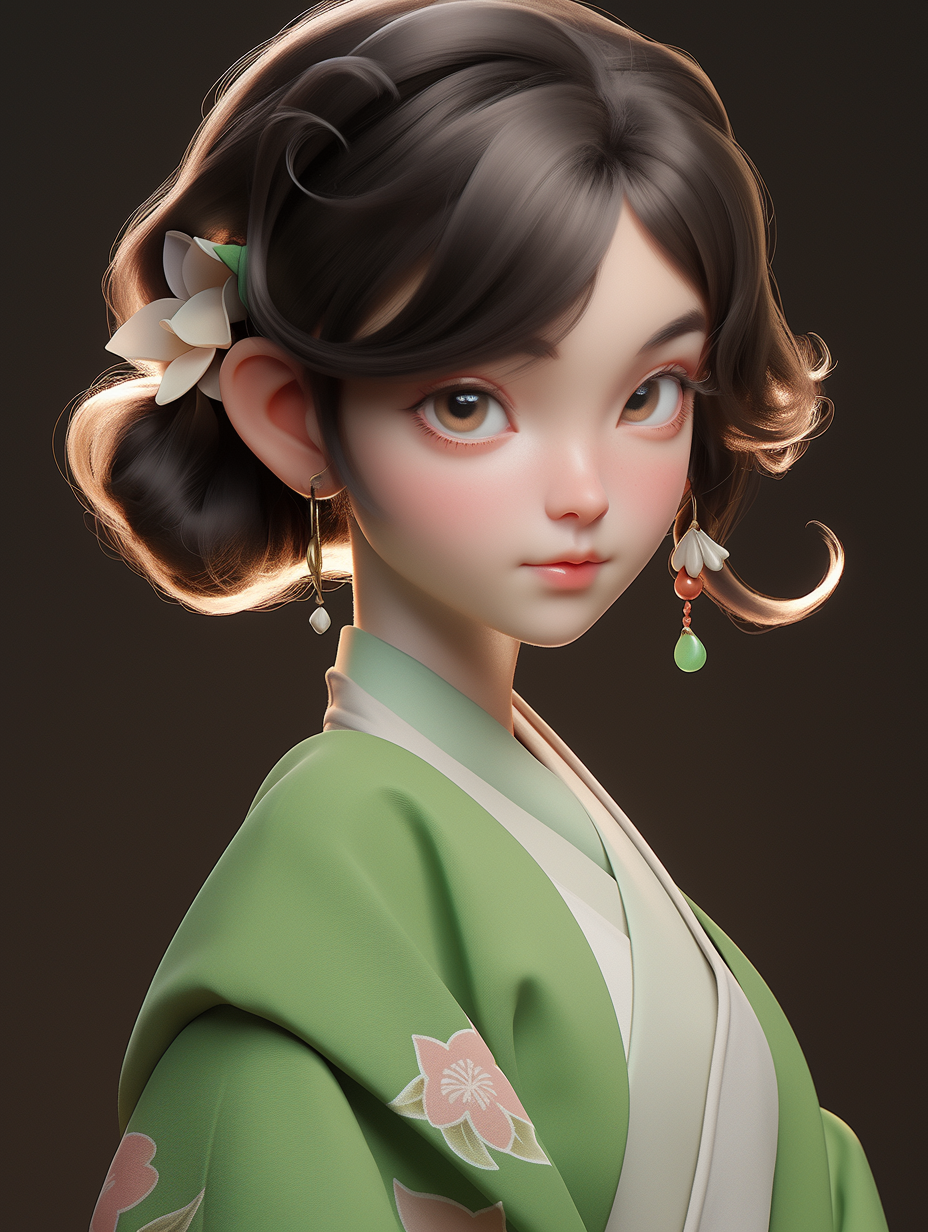 3d古风美人图片免费下载