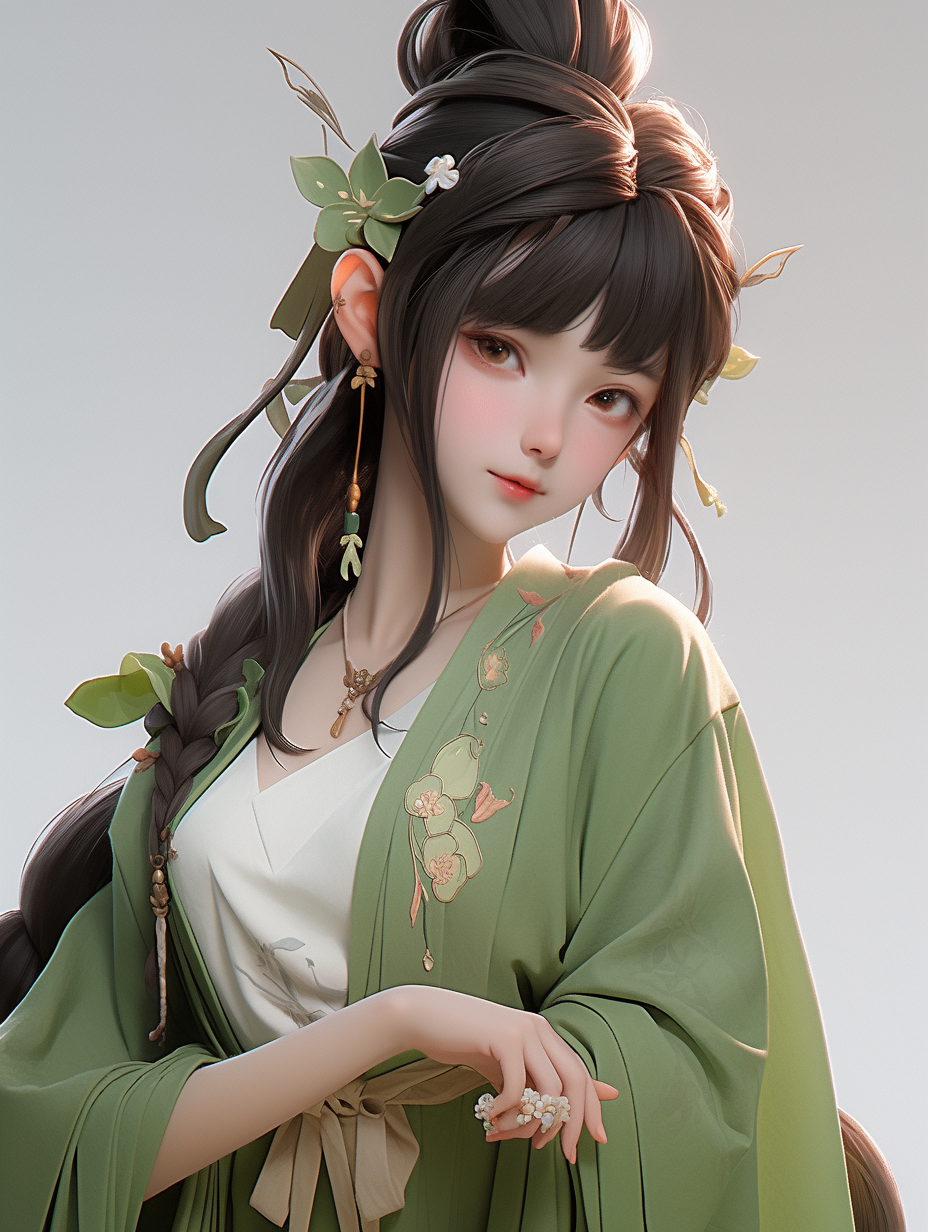 汉服女孩图片免费下载