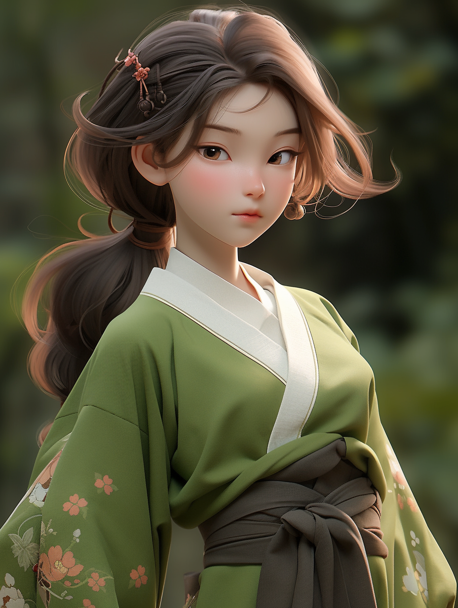 汉服女孩图片免费下载