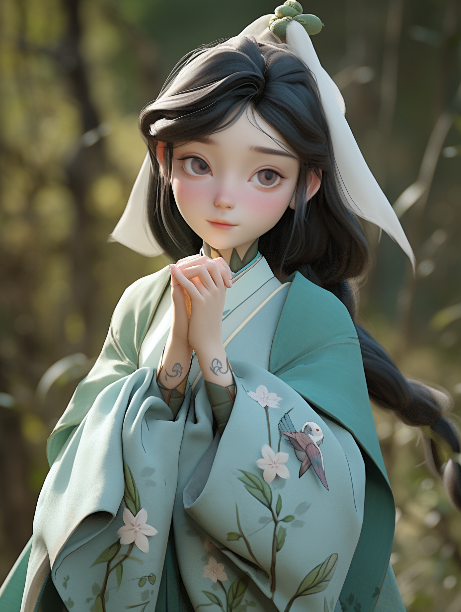 古风女孩手机壁纸图片下载