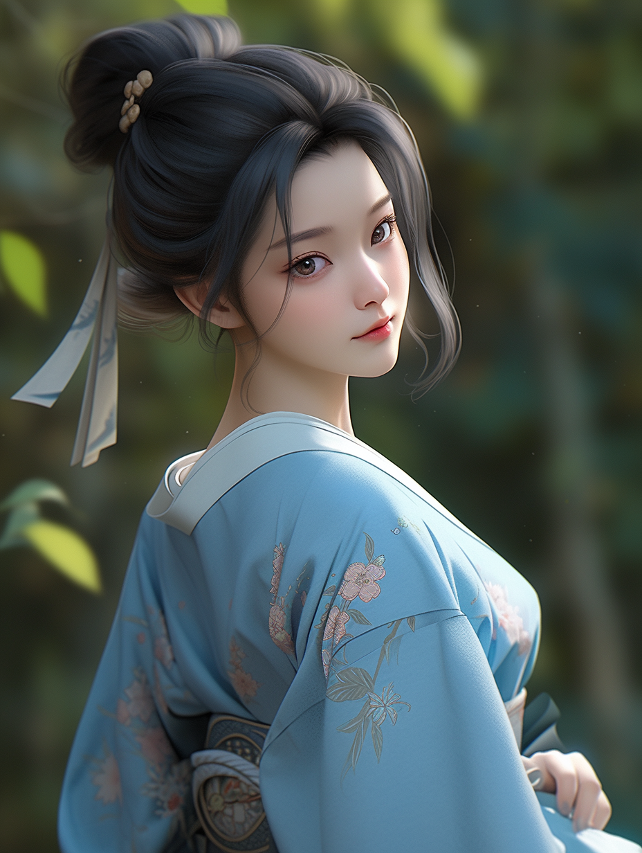 3d古风美人图片免费下载