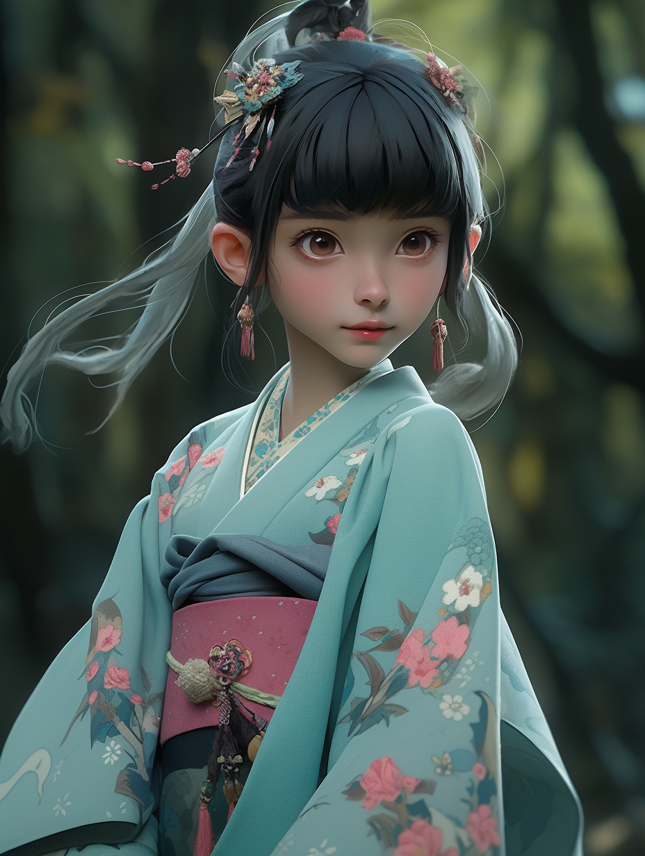 3d古风美人图片免费下载