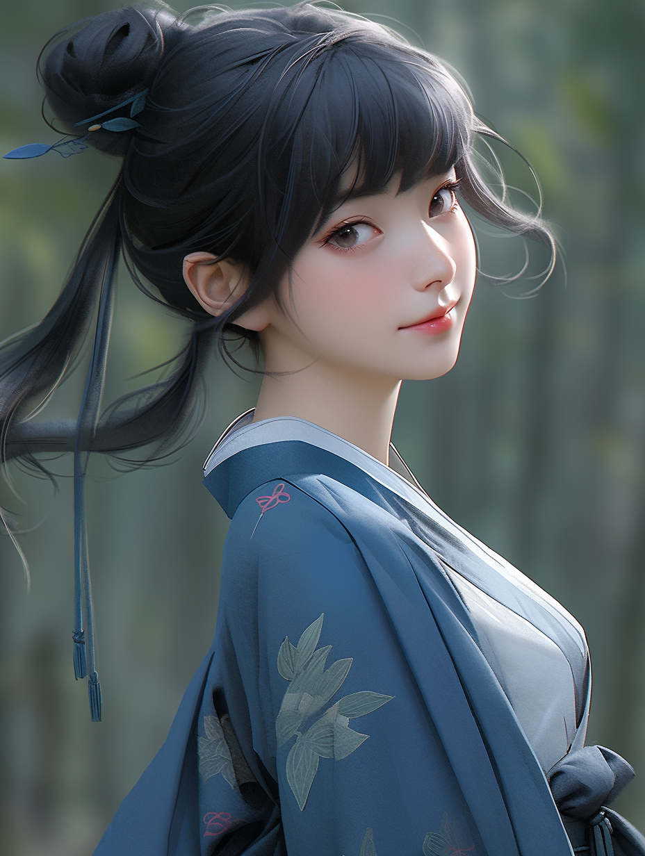 汉服女孩图片免费下载