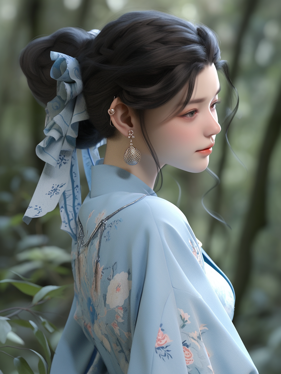 汉服女孩图片免费下载