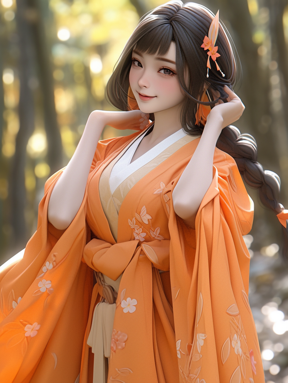 汉服女孩图片免费下载