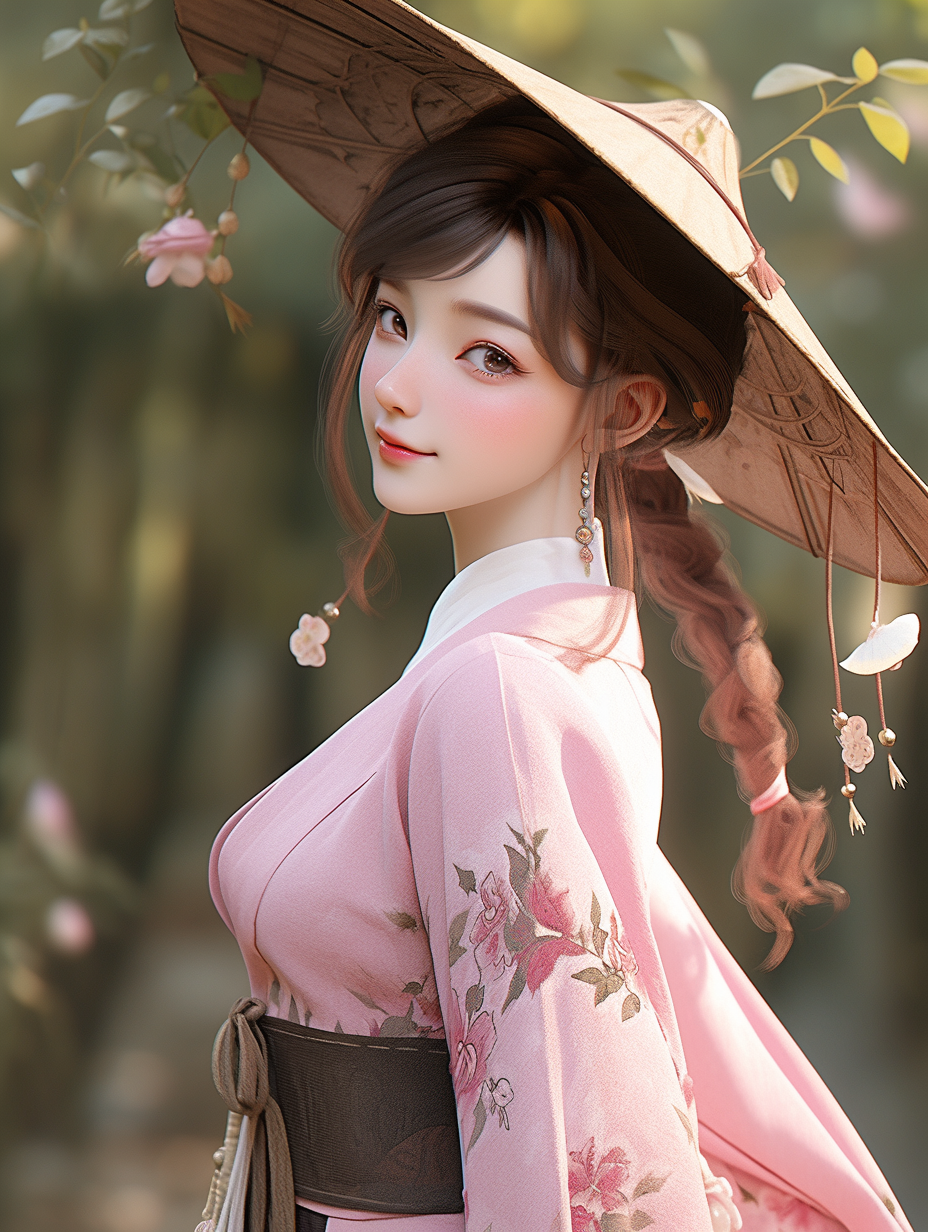 3d古风美人图片免费下载