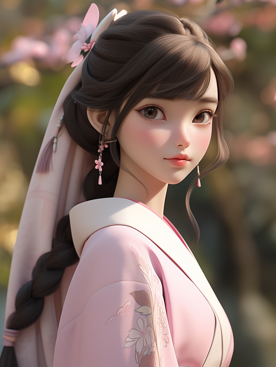 汉服女孩图片免费下载