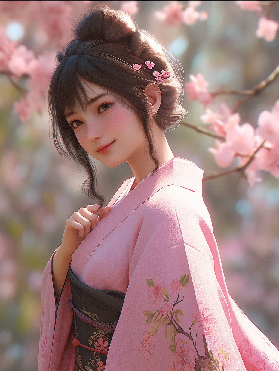 汉服女孩手机壁纸图片下载