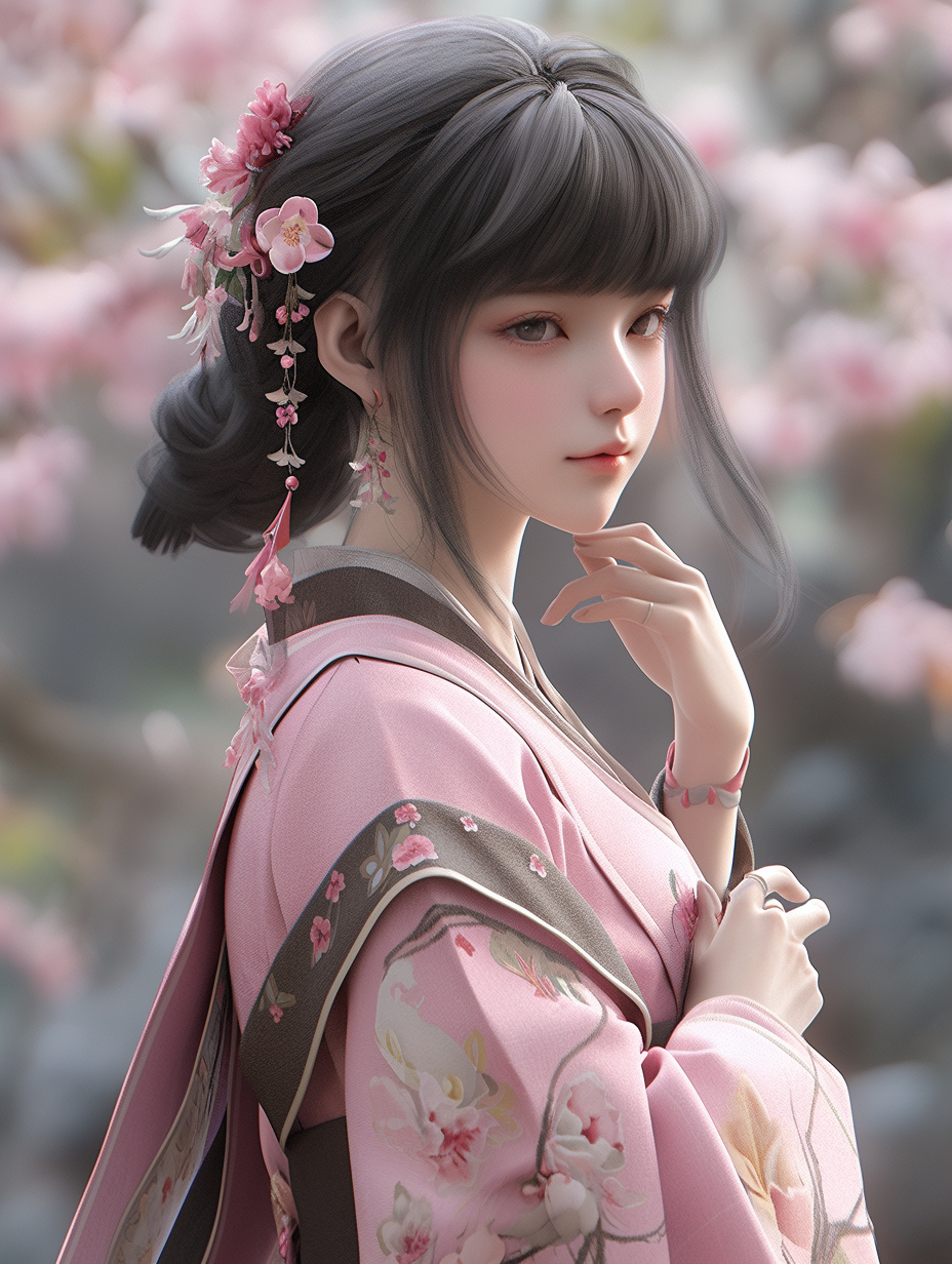 3d古风美人图片免费下载