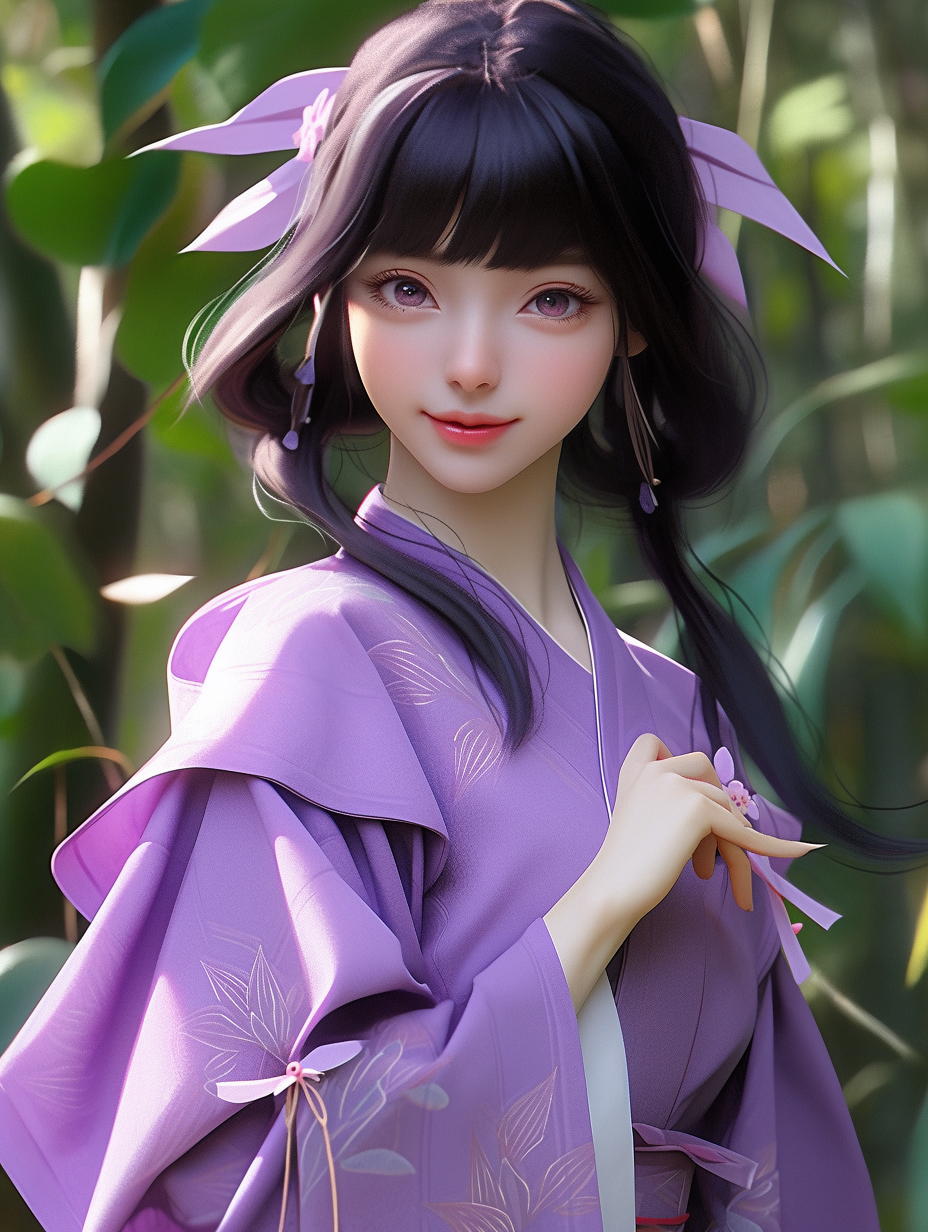 AI生成汉服女孩图片免费下载