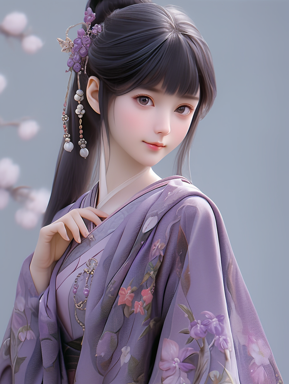 3d古风美人图片免费下载