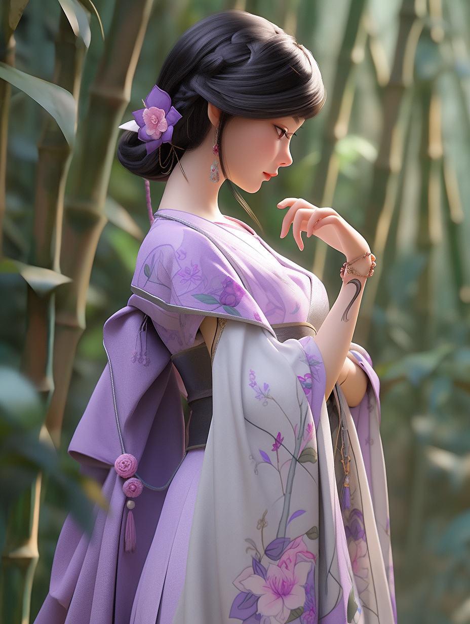 汉服女孩图片免费下载