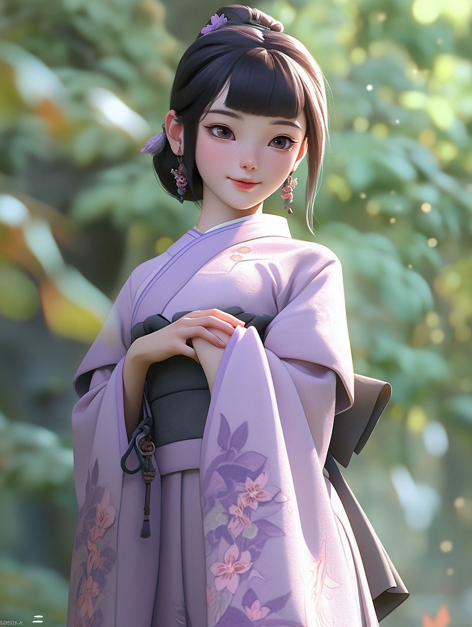 汉服女孩手机壁纸图片下载