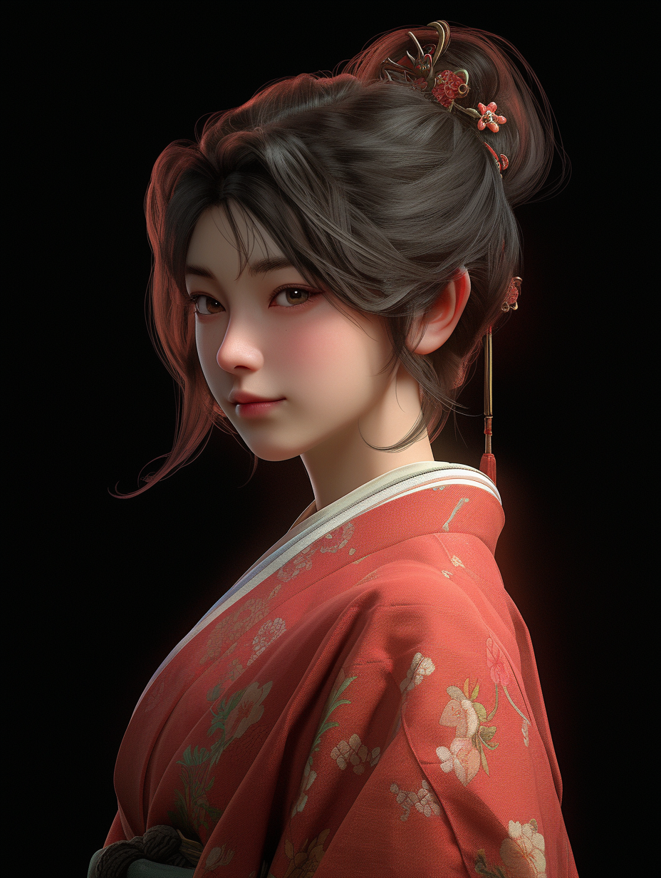 汉服女孩图片免费下载