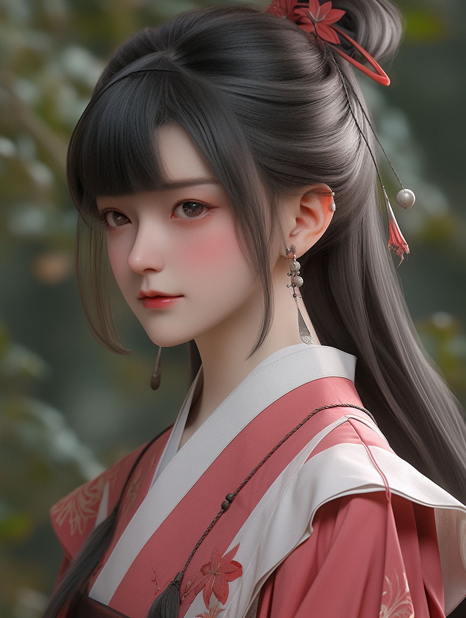 汉服女孩图片免费下载