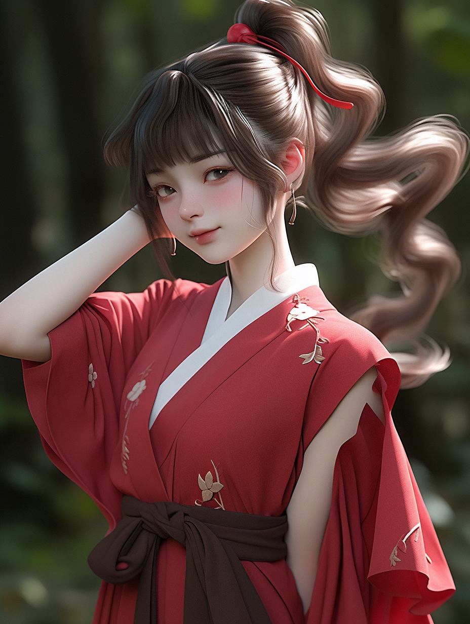 汉服女孩图片免费下载