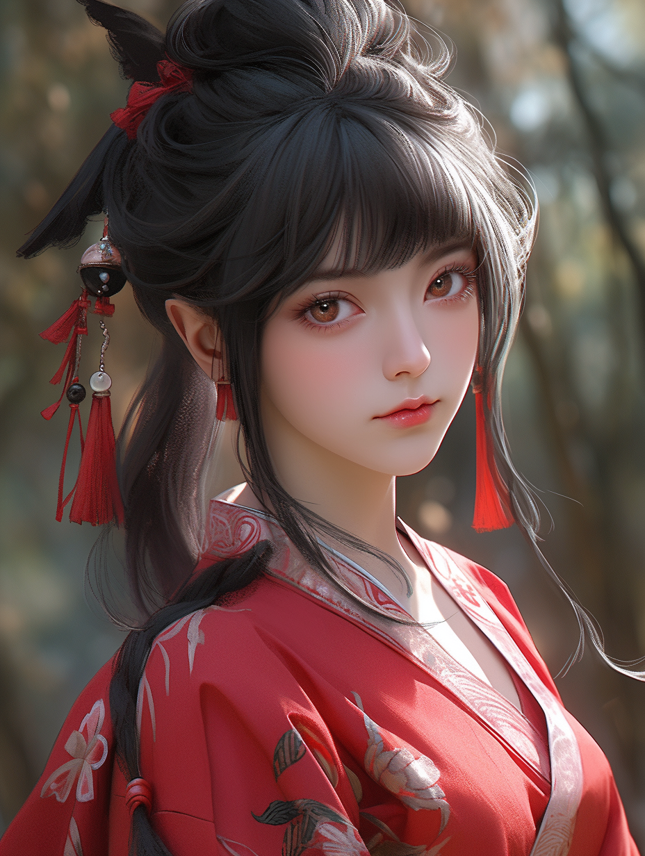 汉服女孩图片免费下载