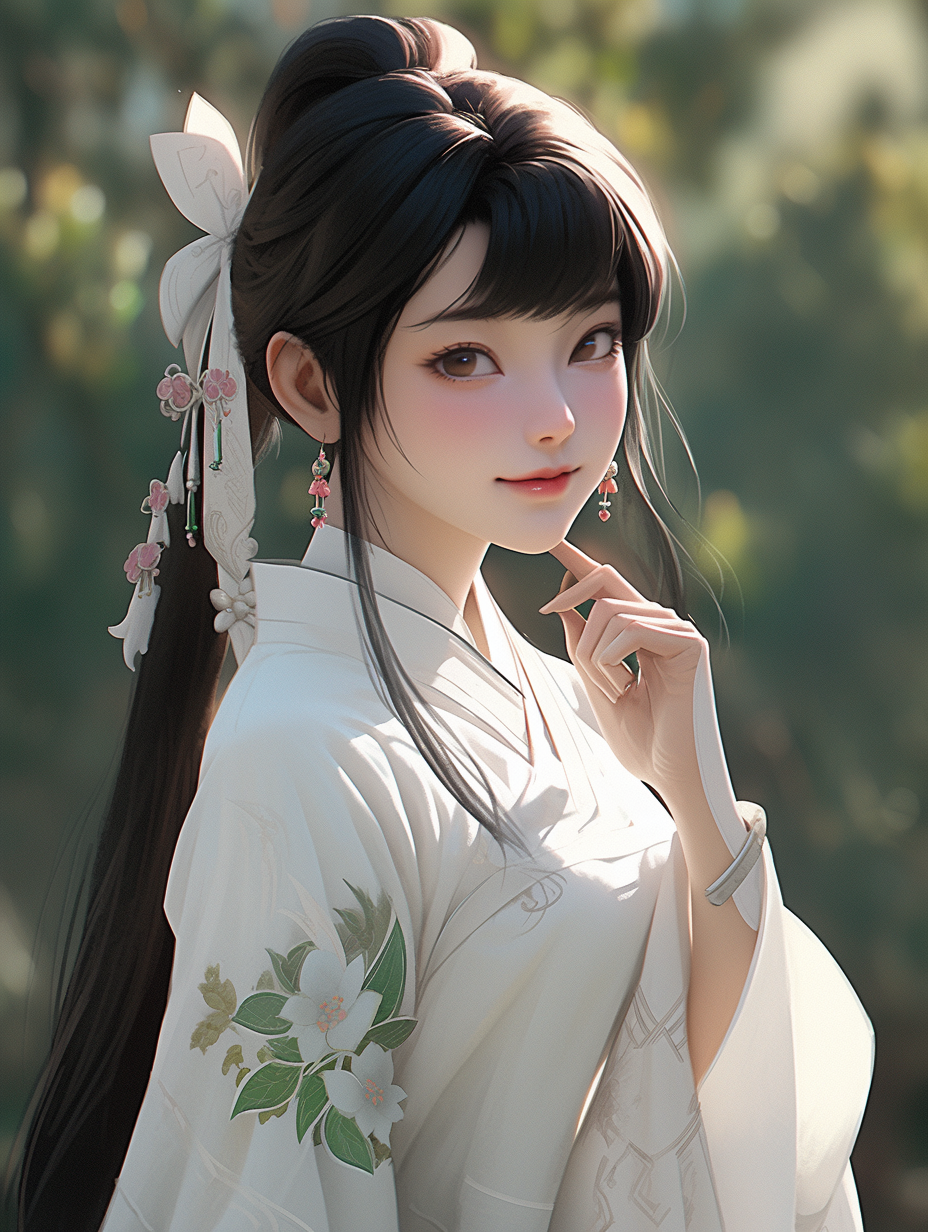 古风女孩手机壁纸图片下载