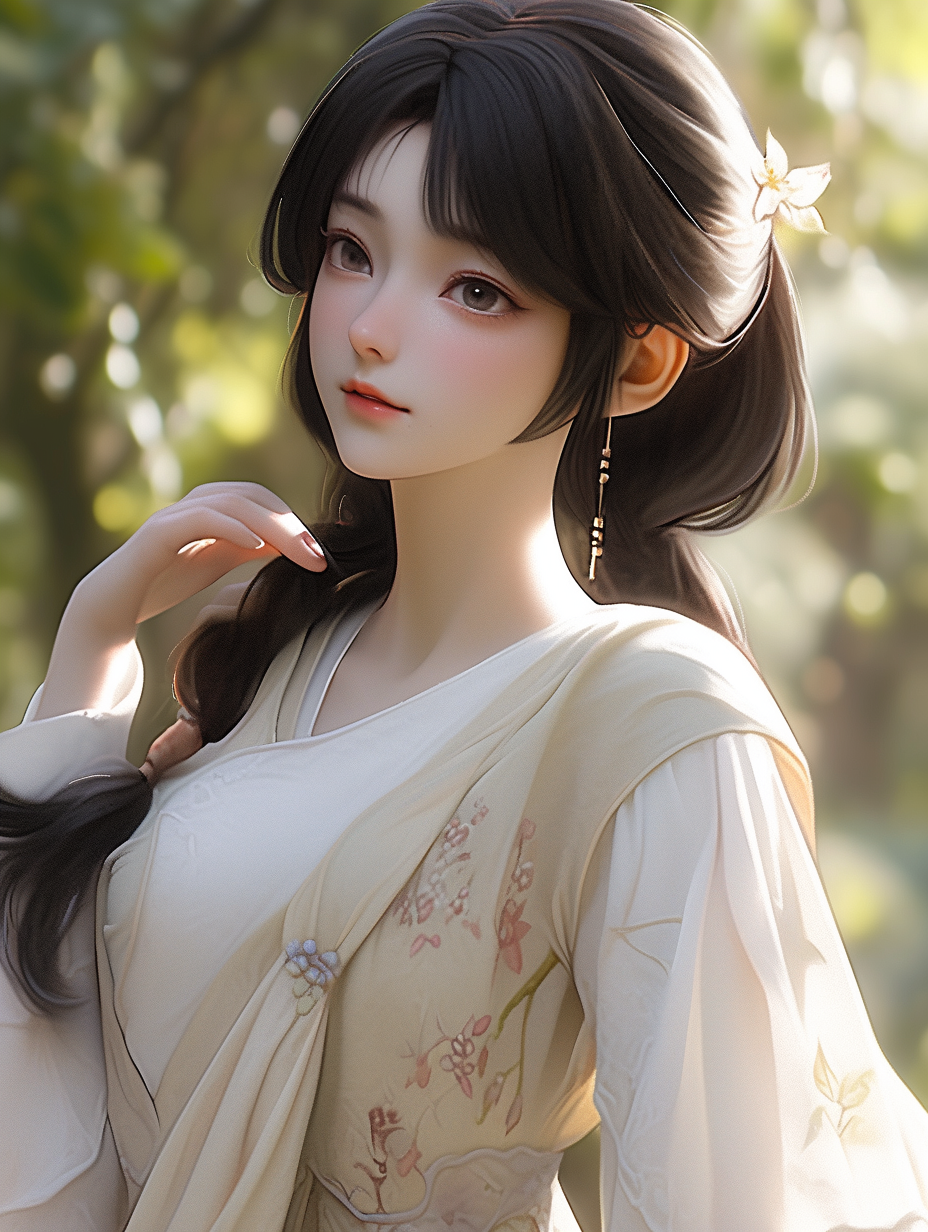 3d古风美人图片免费下载