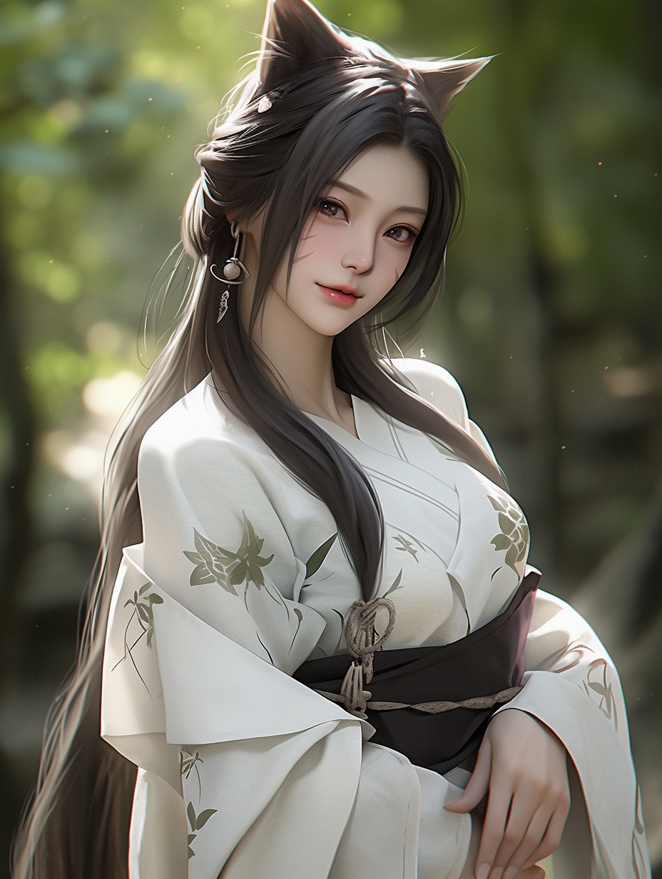 3d古风女孩图片免费下载