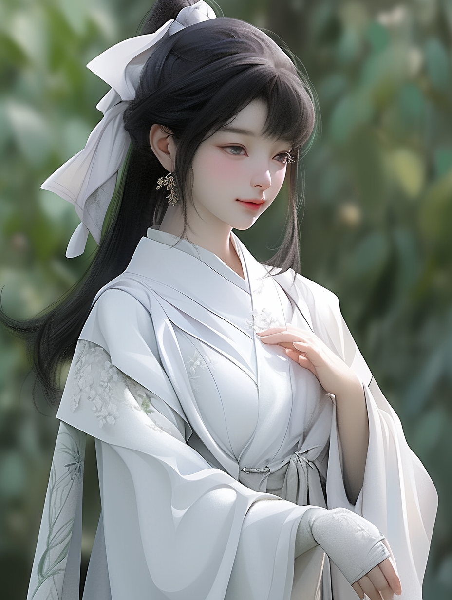 3D可爱女孩图片免费下载