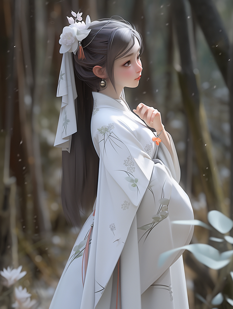 汉服女孩图片免费下载