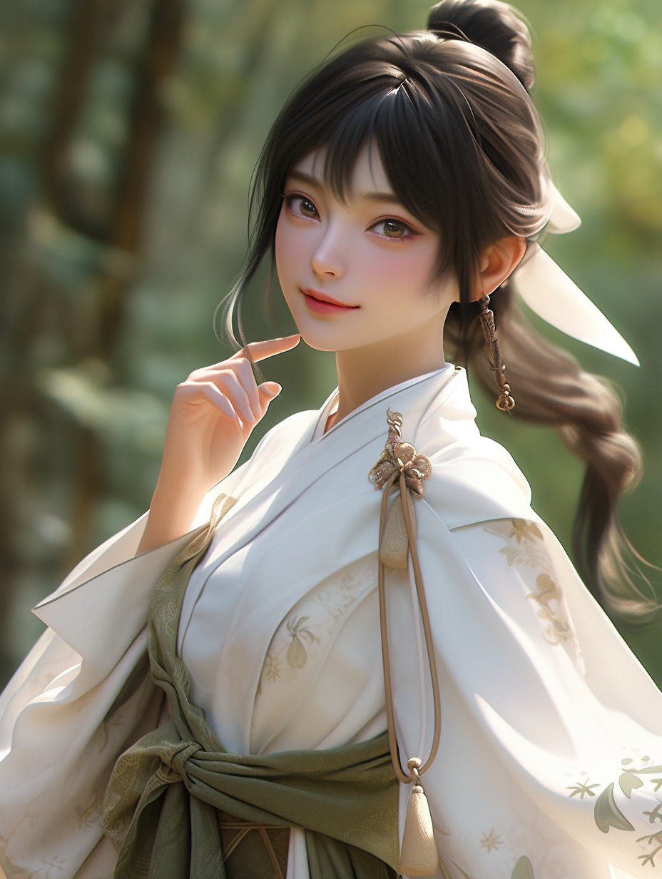 汉服女孩图片免费下载