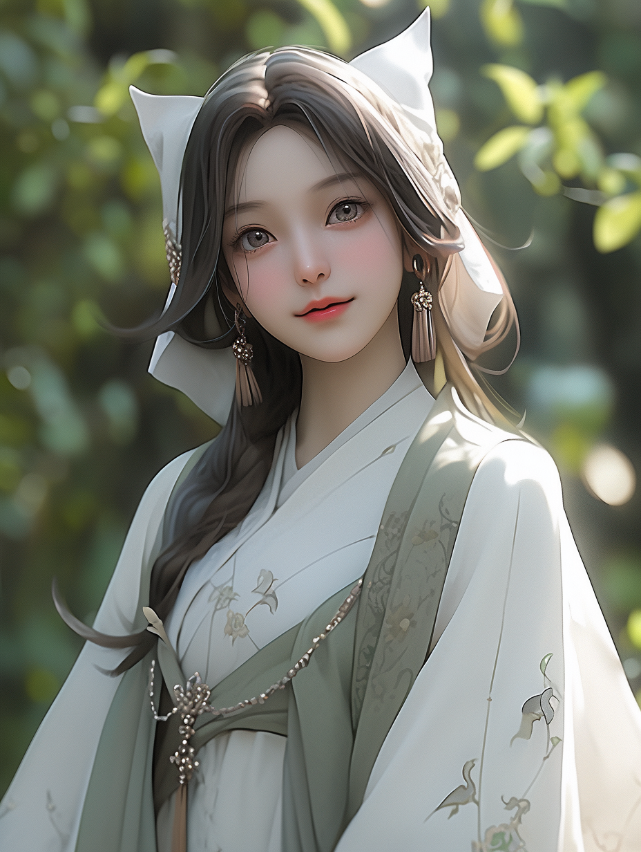 汉服女孩图片免费下载