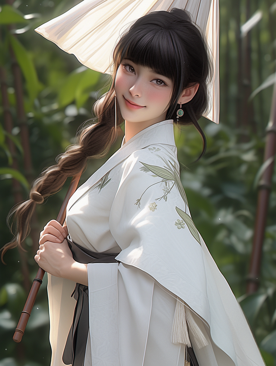 AI绘画古风美人图片