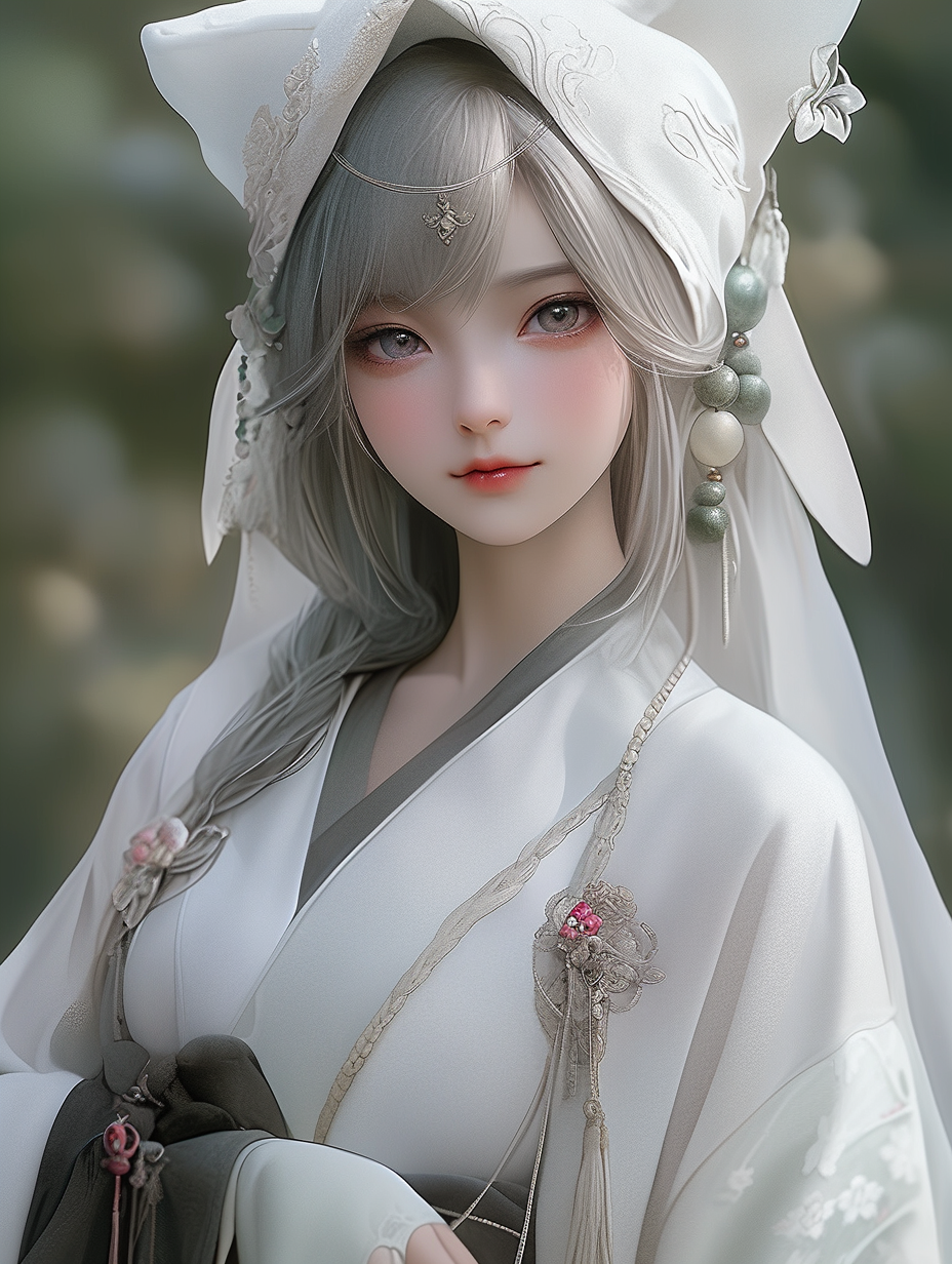 3D可爱女孩图片免费下载