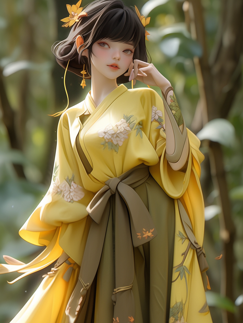 3d古风美人图片免费下载