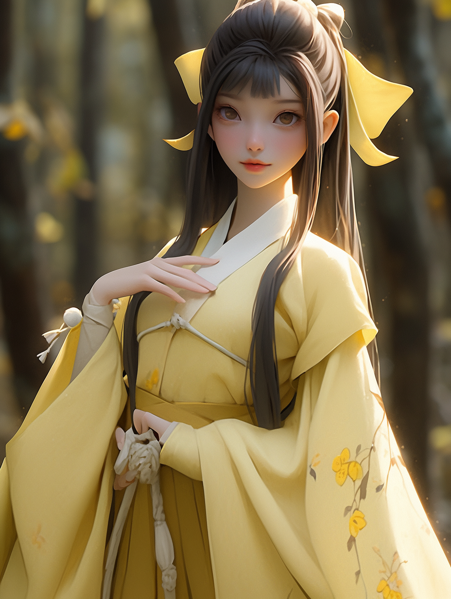 汉服女孩手机壁纸图片下载