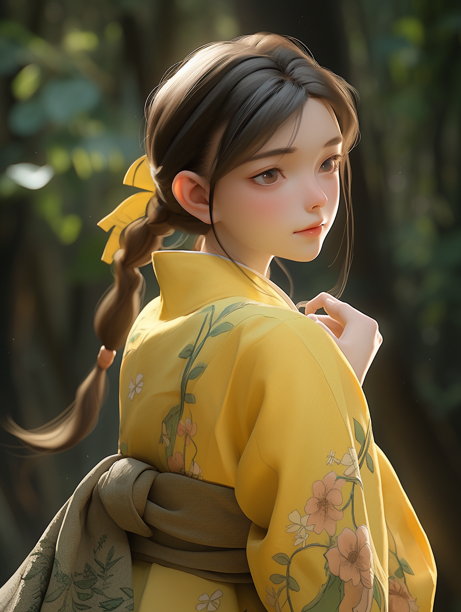 汉服女孩手机壁纸图片下载