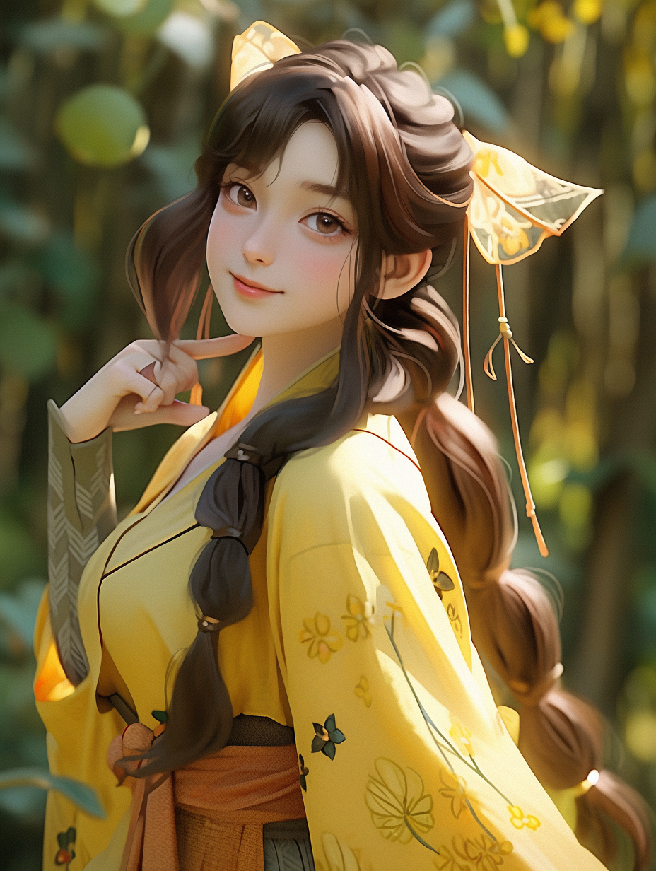 3d古风美人图片免费下载