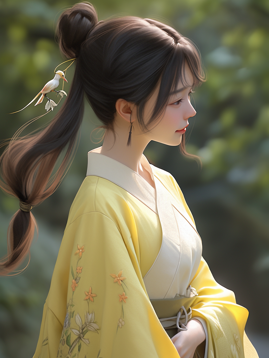 汉服女孩图片免费下载